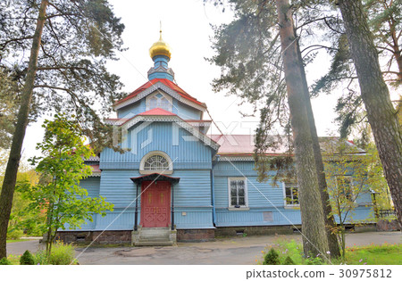Church of Peter the Apostle in village of Lakhta. Church of Peter the Apostle in village of Lakhta. 30975812