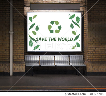 Nature Recycle Save The Planet Icon 30977708
