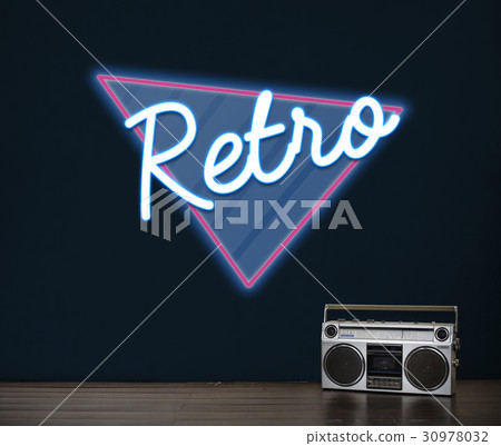 Retro Classic Vintage Graphic Word Retro Classic Vintage Graphic Word 30978032