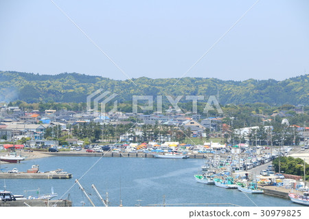 在千葉縣Isuimi市的Ohara漁港 在千葉縣Isuimi市的Ohara漁港 30979825