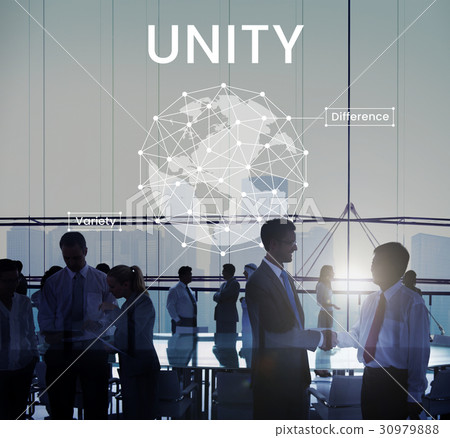 Network graphic overlay banner background 30979888