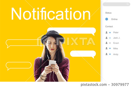 Chat Message Talk Connect Notification Word Chat Message Talk Connect Notification Word 30979977