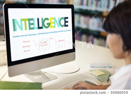 Curriculum Intelligence School Tutorial Institute Concept 30980059
