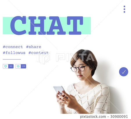Mail Text Chat Message Social Communication Mail Text Chat Message Social Communication 30980091