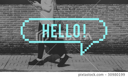 Chat Message Speech Bubble Communication Chat Message Speech Bubble Communication 30980199