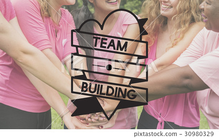 Fight The Cancer Team Support Concept 30980329