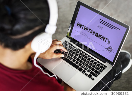 Technology Entertainment Musical Note Graphic Technology Entertainment Musical Note Graphic 30980381
