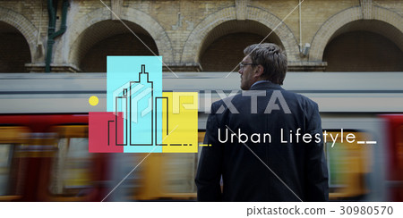 Urban Living City Lifestyle Society Graphic Urban Living City Lifestyle Society Graphic 30980570