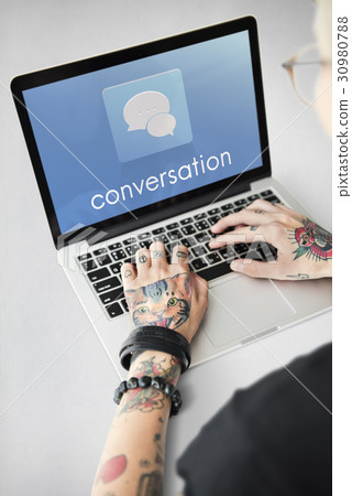 Conversation Message Communication Discussion Word 30980788