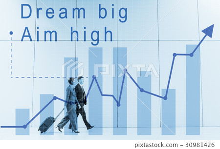 Dream Big Aim High Quote Message Aspiration Dream Big Aim High Quote Message Aspiration 30981426