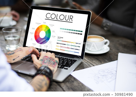 Color Wheel Primary Colors Brilliance Pantone 30981490