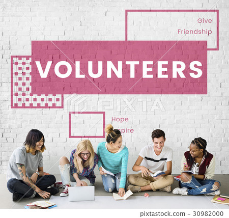 Donation Community Service Volunteer Support 30982000