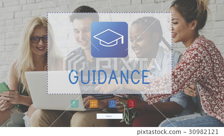 Group of students study literacy academics education mortar board graphic Group of students study literacy academics education mortar board graphic 30982121