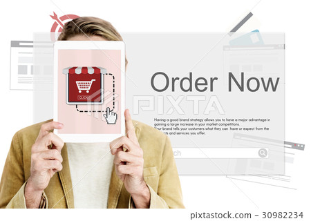 Add To Cart Order Shopping Coupon Icon 30982234