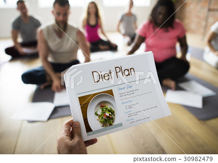Wellness Diet Plan Healthy Living Icon Wellness Diet Plan Healthy Living Icon 30982479