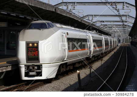Limited express Swallow Akagi bound for Shinjuku (651 series train) Limited express Swallow Akagi bound for Shinjuku (651 series train) 30984278