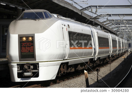 Limited express Swallow Akagi bound for Shinjuku (651 series train) Limited express Swallow Akagi bound for Shinjuku (651 series train) 30984280