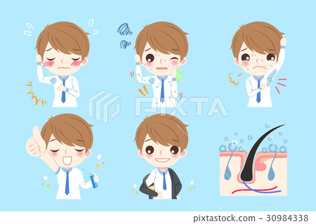 man with armpit problem 30984338