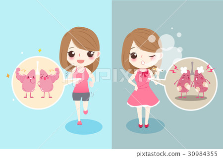 woman with lung health 30984355