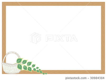 葉子和籃子框架B. 30984384