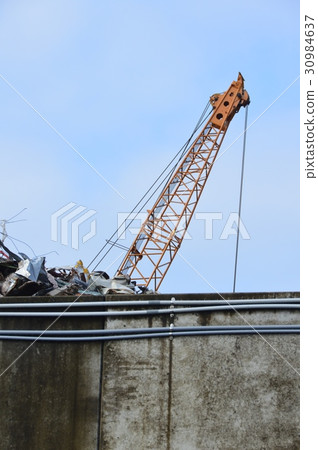 垃圾處理場·起重機（岩山，富山市，富山） 30984637