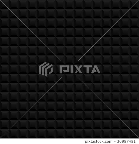 Black seamless vector pattern backgroun Black seamless vector pattern backgroun 30987481
