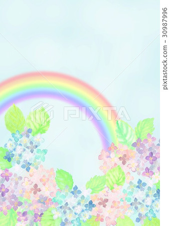 Scenery with hydrangea Scenery with hydrangea 30987996