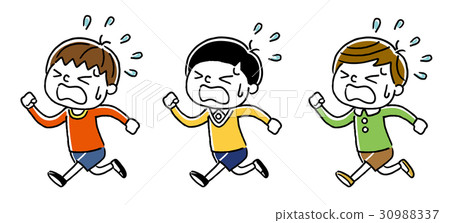 boys running