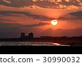 黃昏的湘南海岸 30990032