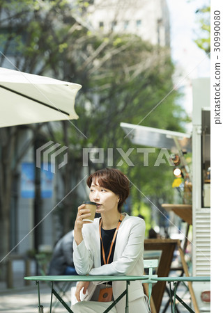 休閑職業女性咖啡館 休閑職業女性咖啡館 30990080