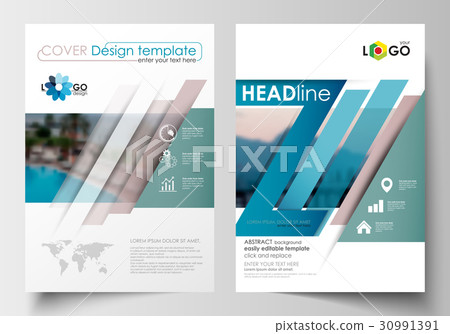 Business templates for brochure, magazine, flyer 30991391