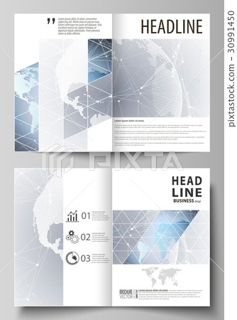 The vector illustration of the editable layout of The vector illustration of the editable layout of 30991450