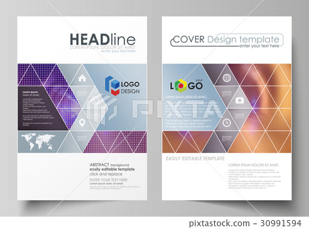Business templates for brochure, magazine, flyer Business templates for brochure, magazine, flyer 30991594