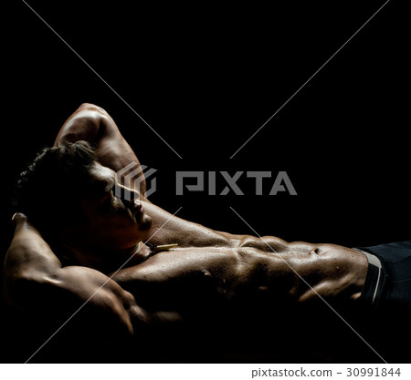 muscular sexy guy muscular sexy guy 30991844