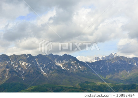 The early summer Togaki mountain peak The early summer Togaki mountain peak 30992484