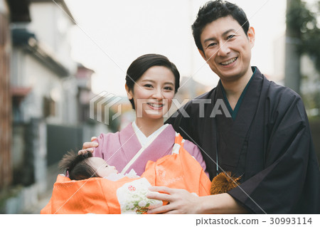 參拜神社 嬰兒 寶寶 30993114