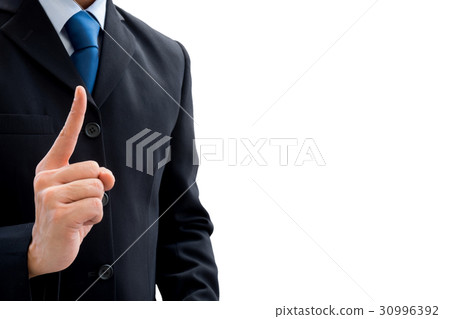Businessman getting good idea 30996392