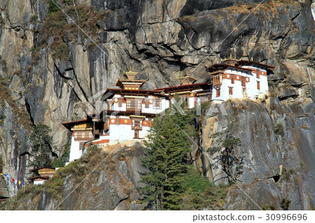 Taktshang Goemba or Tiger's nest monastery, Bhutan Taktshang Goemba or Tiger's nest monastery, Bhutan 30996696