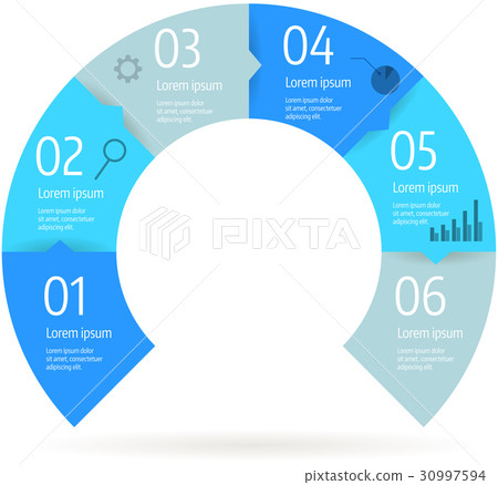 Step circle infographic business diagram Step circle infographic business diagram 30997594