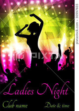 Poster for ladies night party Poster for ladies night party 30997603