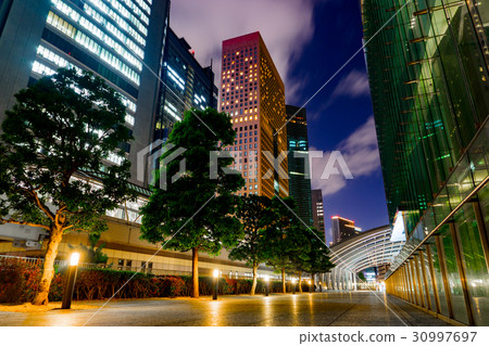 [Tokyo] City scenery of the night 30997697