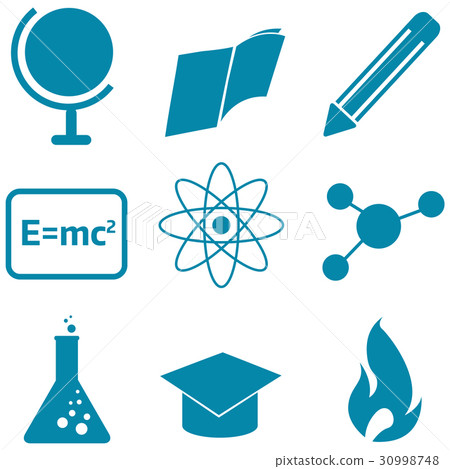 Education and science icons Education and science icons 30998748