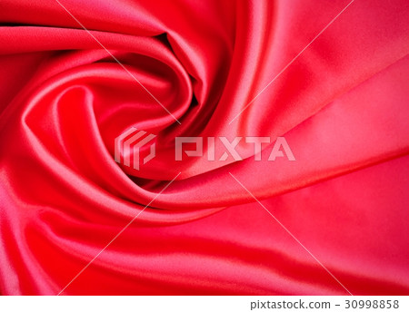 Red satin or silk fabric as background Red satin or silk fabric as background 30998858