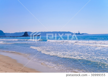 Beach full of emotional southern country, Yoshimi Ohama Beach bath in Izushita 30999355