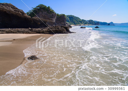 Beach full of emotional southern country, Yoshimi Ohama Beach bath in Izushita 30999361