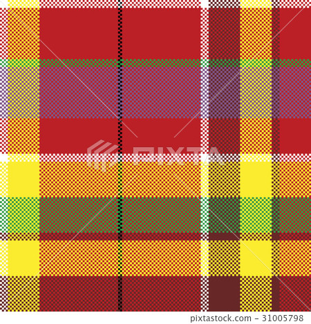 Summer seamless pattern madras check texture 31005798