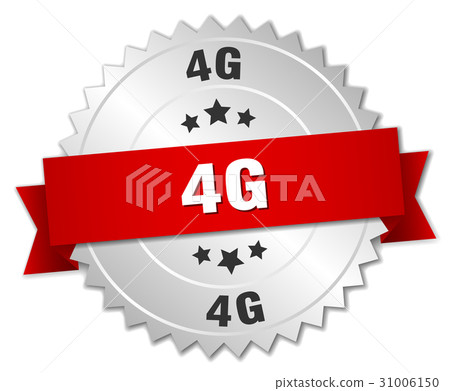 4g round isolated silver badge 4g round isolated silver badge 31006150