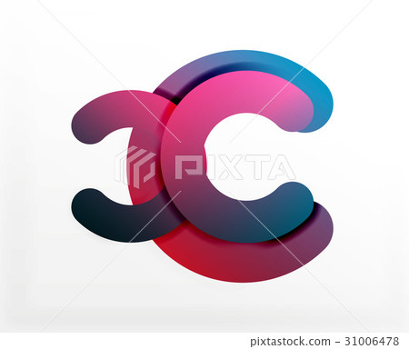 Circle geometric abstract background, colorful Circle geometric abstract background, colorful 31006478