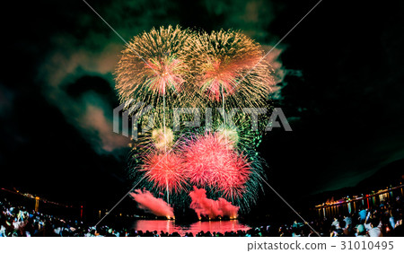 Zushi fireworks display Zushi fireworks display 31010495