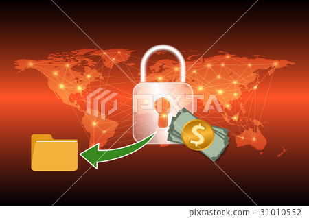 Malware Ransomware wannacry virus encrypted files Malware Ransomware wannacry virus encrypted files 31010552
